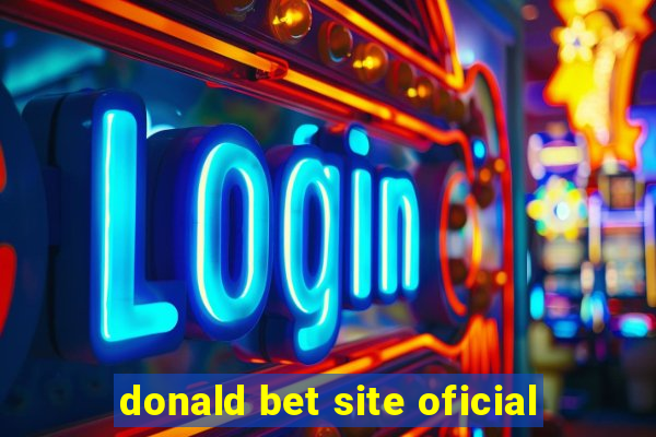 donald bet site oficial