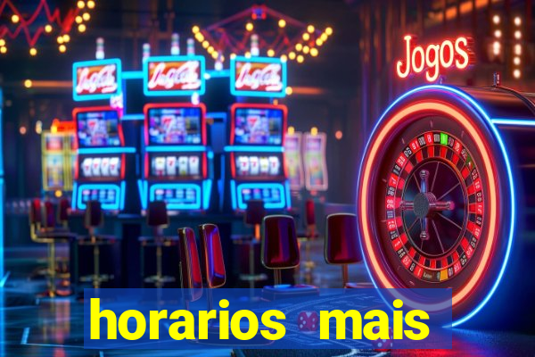 horarios mais pagantes fortune tiger