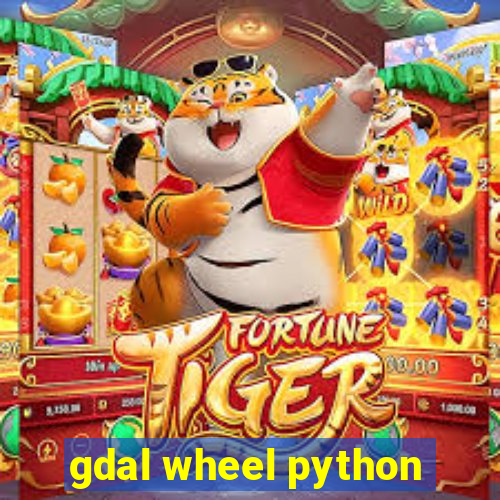 gdal wheel python