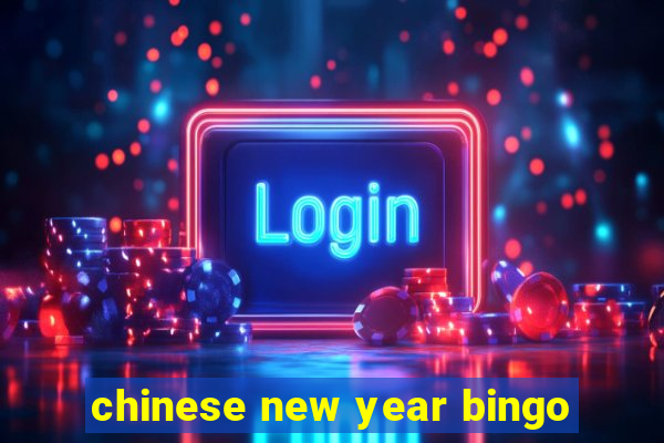 chinese new year bingo