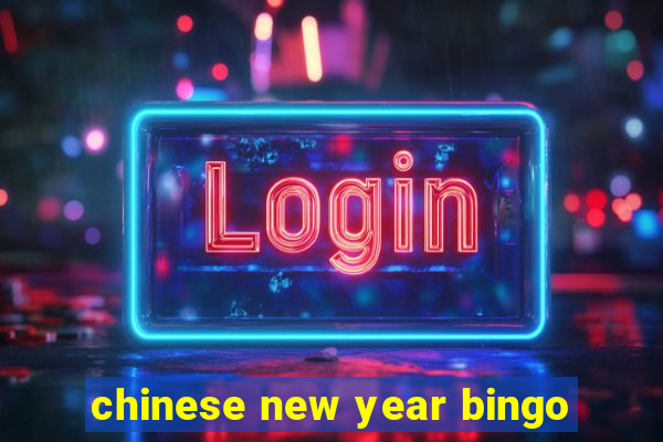 chinese new year bingo