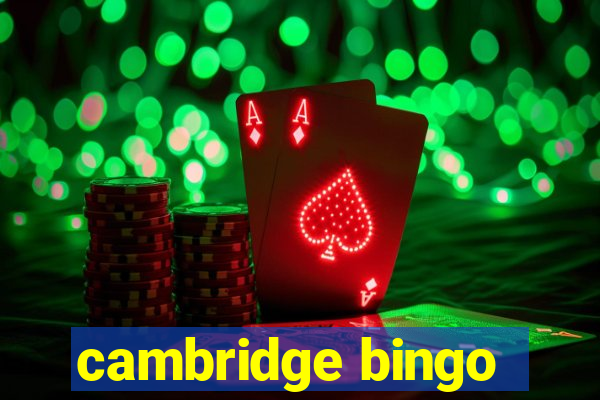 cambridge bingo