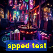 spped test