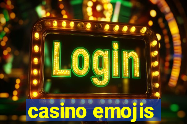 casino emojis