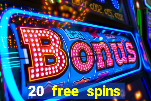 20 free spins cookie casino