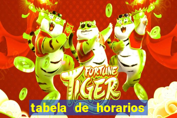 tabela de horarios pagantes do fortune tiger