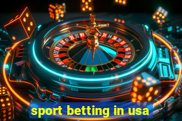 sport betting in usa