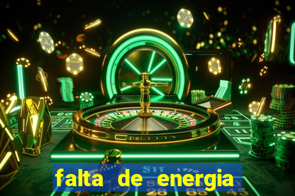 falta de energia em caucaia