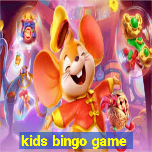 kids bingo game