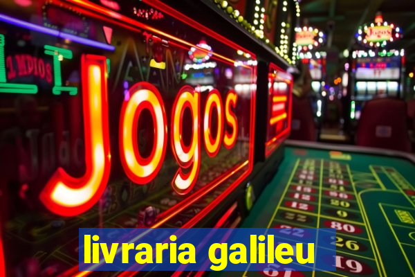 livraria galileu