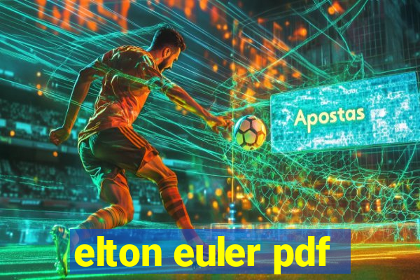 elton euler pdf