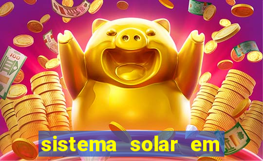 sistema solar em tempo real