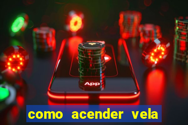 como acender vela no minecraft