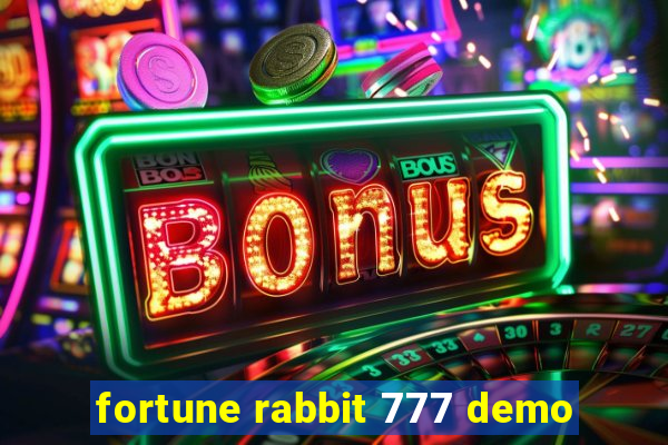 fortune rabbit 777 demo