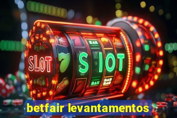 betfair levantamentos