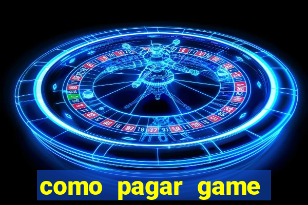 como pagar game pass com pix