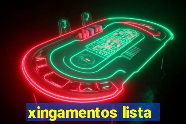 xingamentos lista