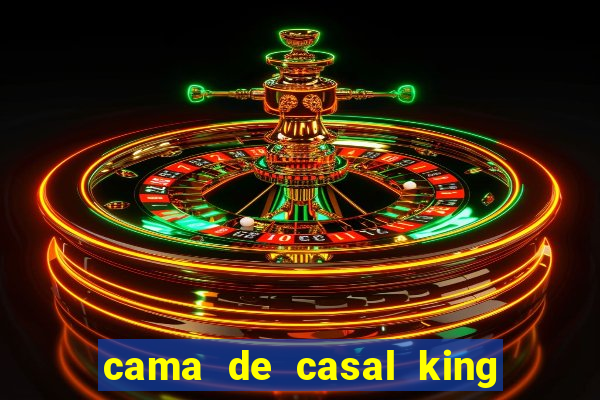 cama de casal king casas bahia