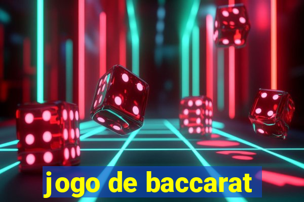 jogo de baccarat