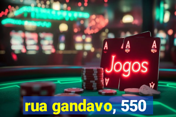 rua gandavo, 550