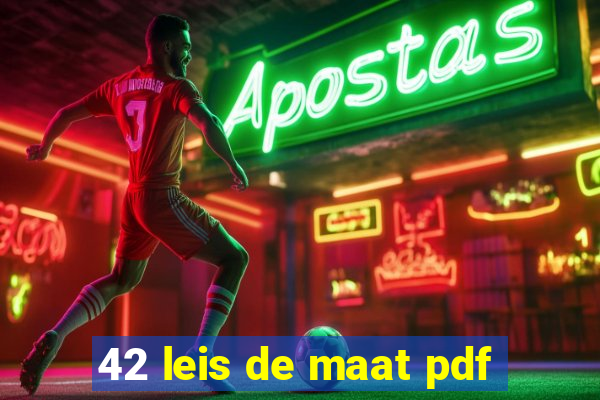 42 leis de maat pdf