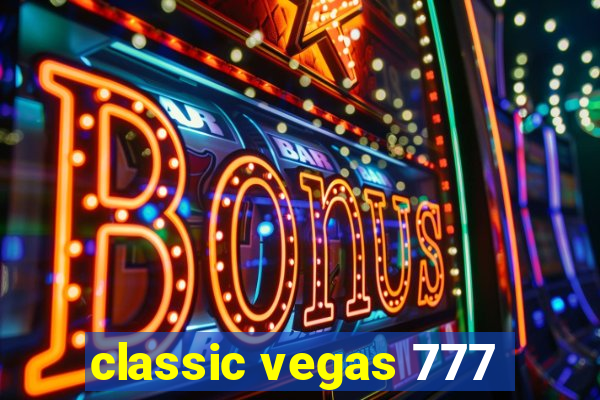 classic vegas 777