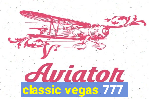 classic vegas 777