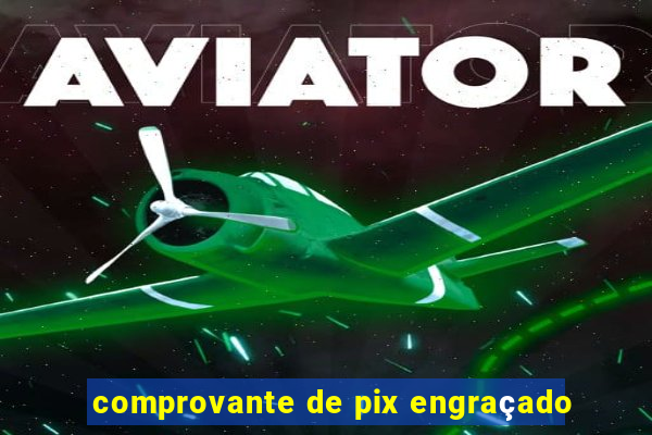 comprovante de pix engraçado