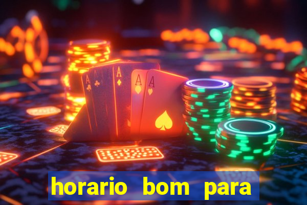 horario bom para ganhar no fortune tiger