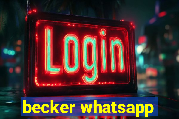 becker whatsapp