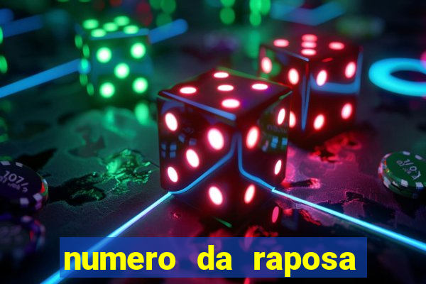 numero da raposa jogo do bicho