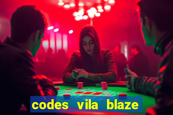 codes vila blaze shindo life