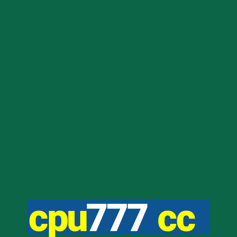 cpu777 cc