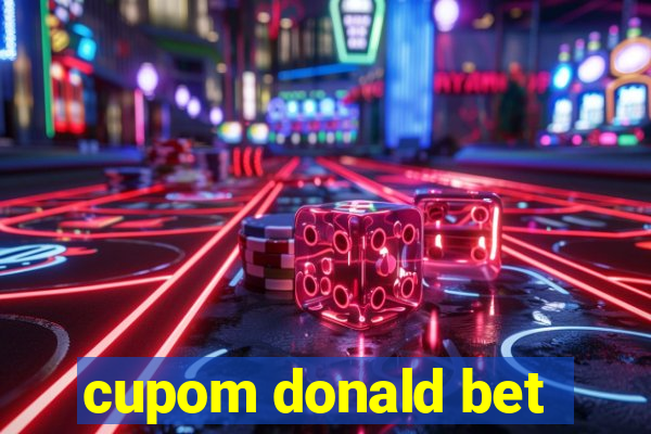 cupom donald bet