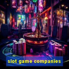 slot game companies