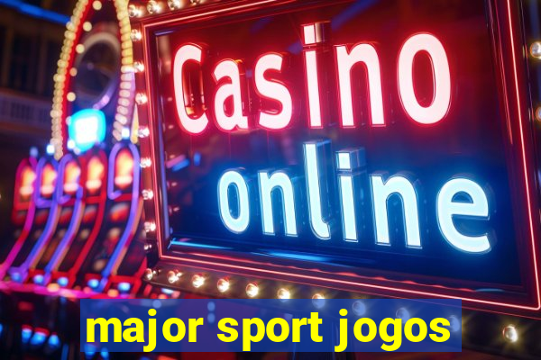 major sport jogos