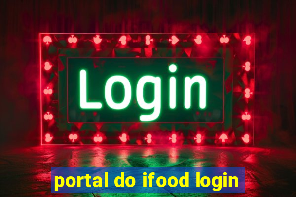 portal do ifood login