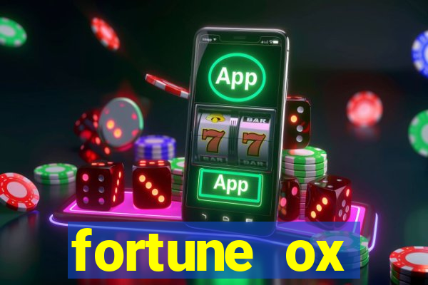 fortune ox horários pagantes