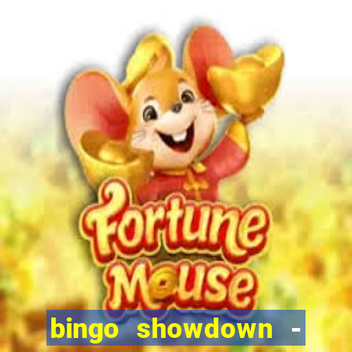 bingo showdown - bingo ao vivo