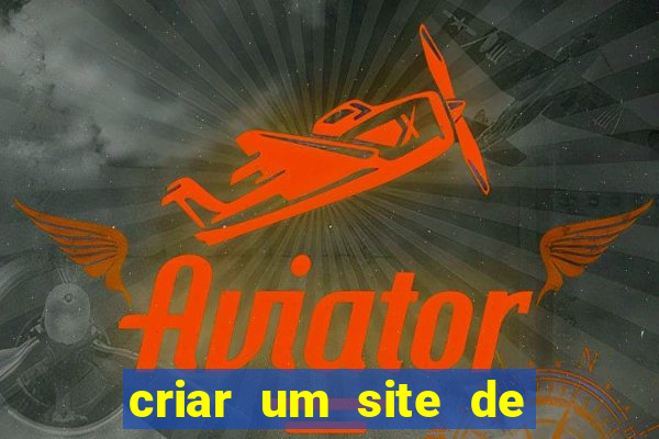 criar um site de jogos agora