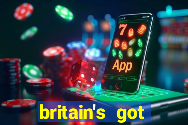 britain's got talent bingo