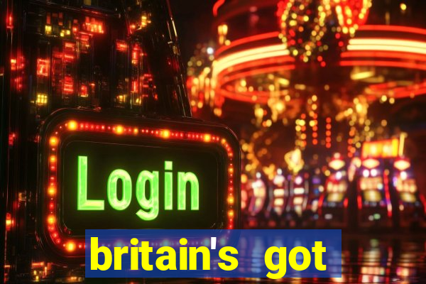 britain's got talent bingo