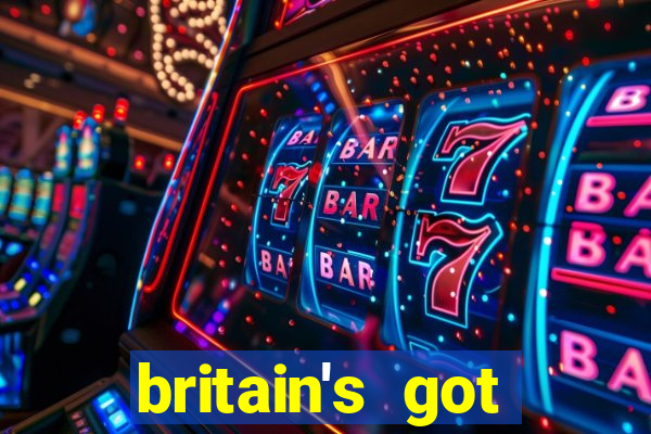 britain's got talent bingo