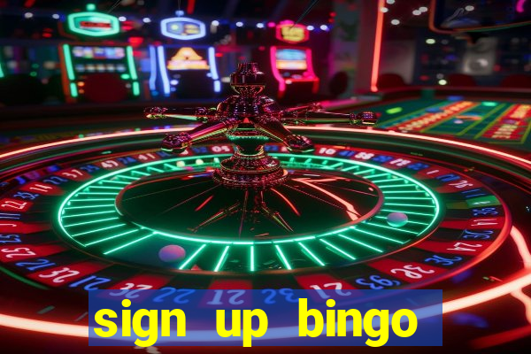 sign up bingo bonus no deposit