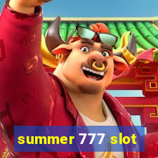 summer 777 slot