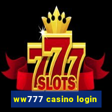 ww777 casino login