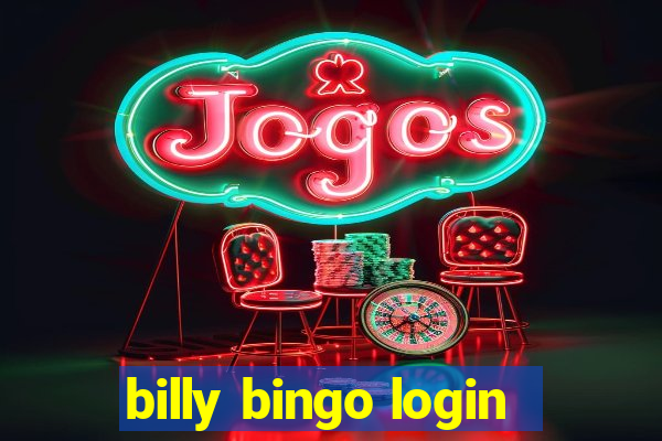 billy bingo login