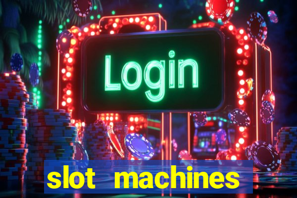 slot machines online casino