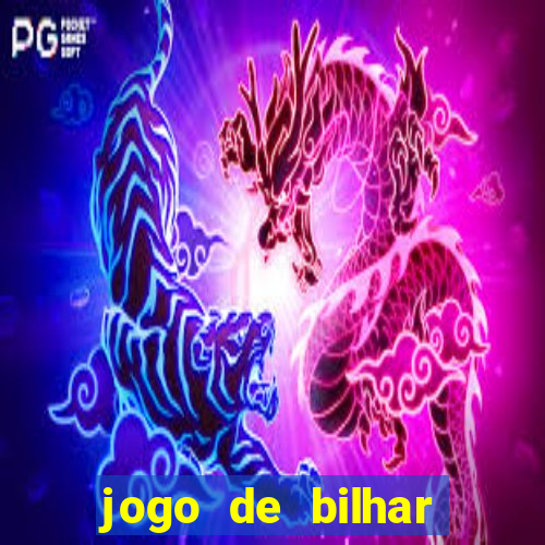 jogo de bilhar valendo dinheiro