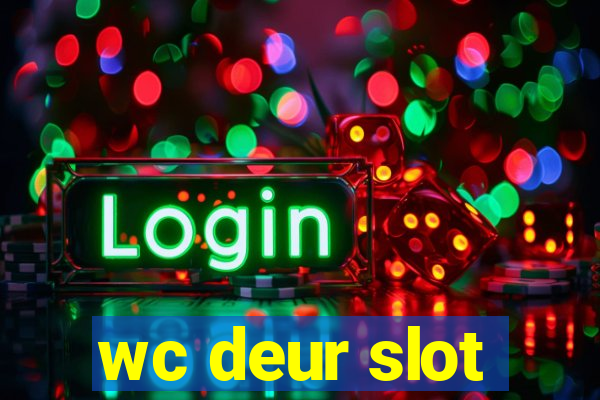 wc deur slot